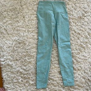 Light Blue Beyond Yoga Space Dye Leggings